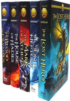 The Heroes of Olympus Collection 5 Books Set Collection by Rick Riordan (Hardback)