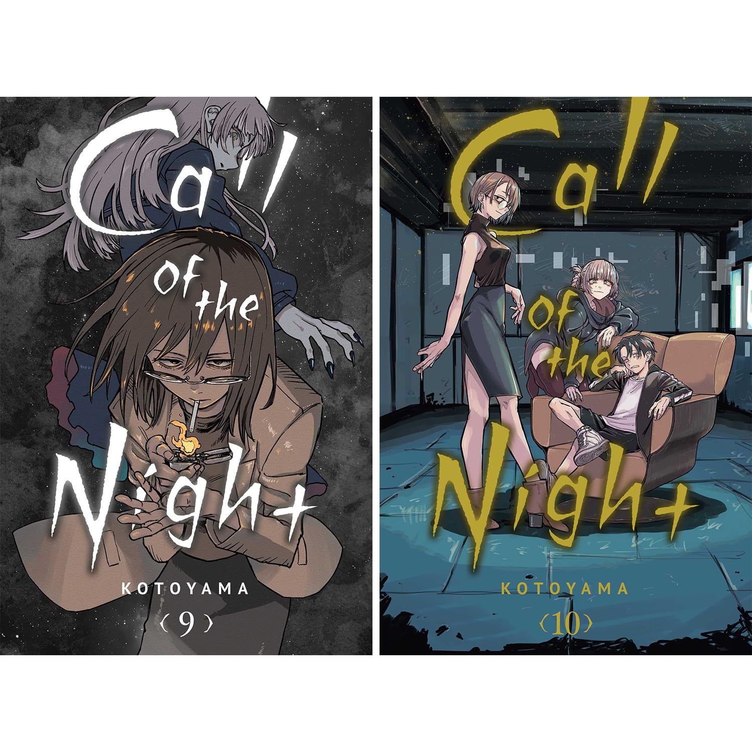 Call of the Night Manga Set, Vol. 1-12 by Kotoyama