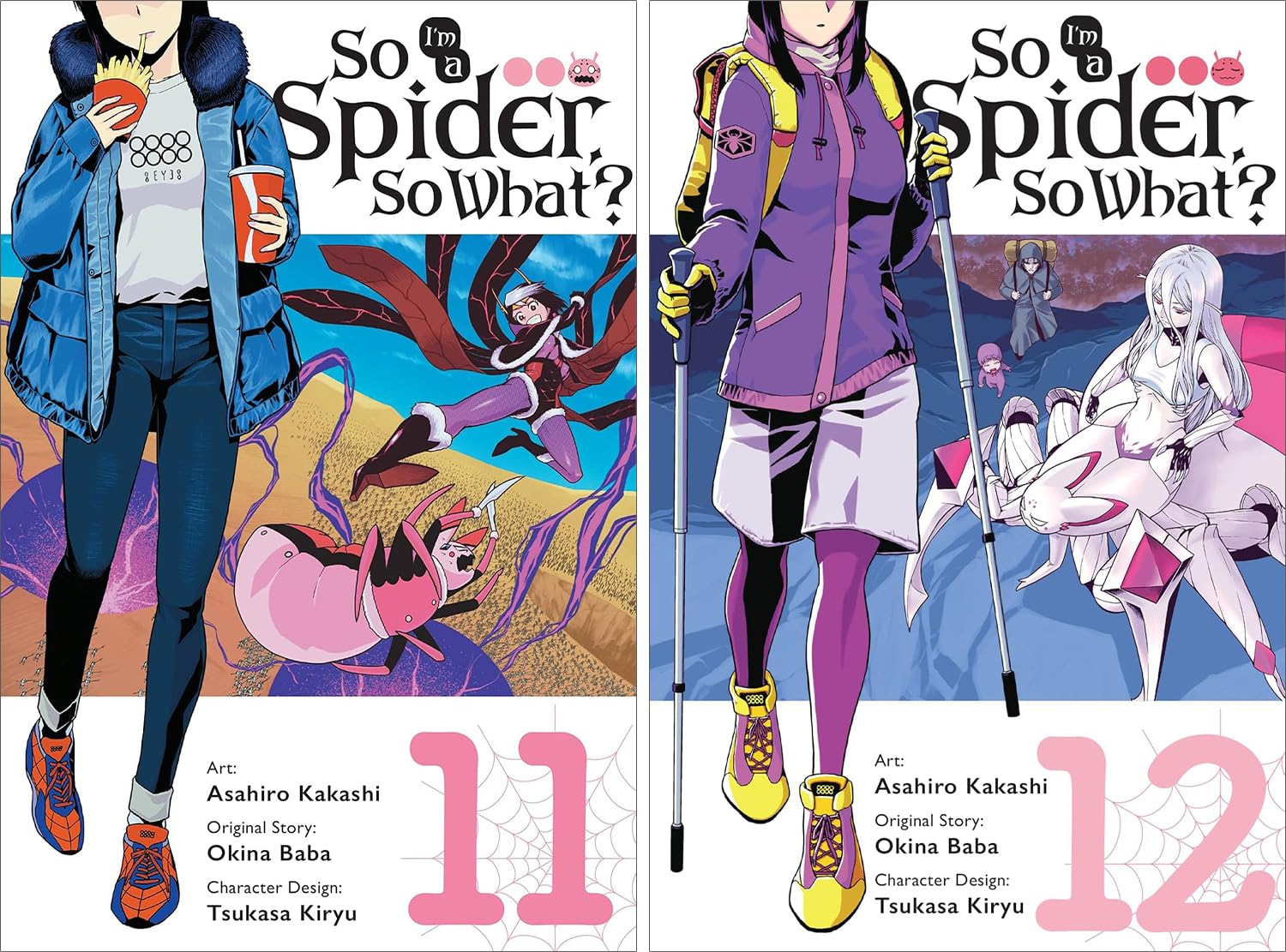 So I'm a Spider, So What? Vol. 1-13 (Manga) , 13 Books Collection Set, by Okina Baba and Asahiro Kakashi