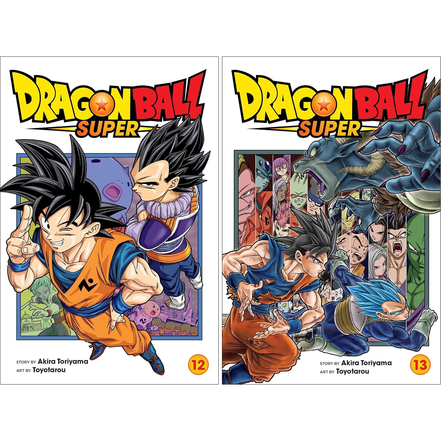 Dragon Ball Super Manga, Vol. 10 -19 Collection 10 book set by Akira Toriyama,Toyotarou