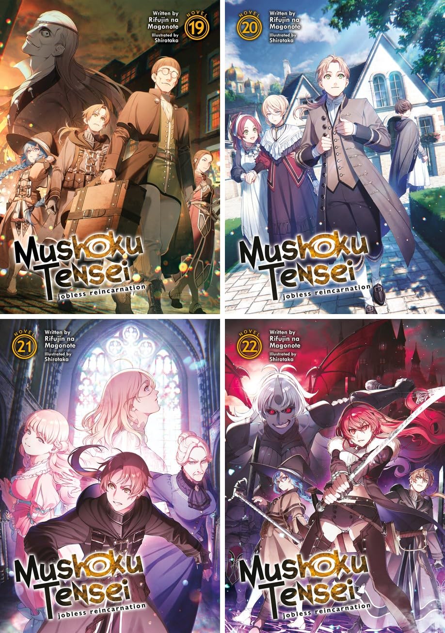 Mushoku Tensei: Jobless Reincarnation Light Novel Set Vol. 11-25