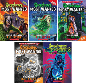 Goosebumps Most Wanted Vol.1-5: Special Edition：Zombie Halloween, The 12 Screams of Christmas, Trick or Trap, The Haunter, The Last Sleepover