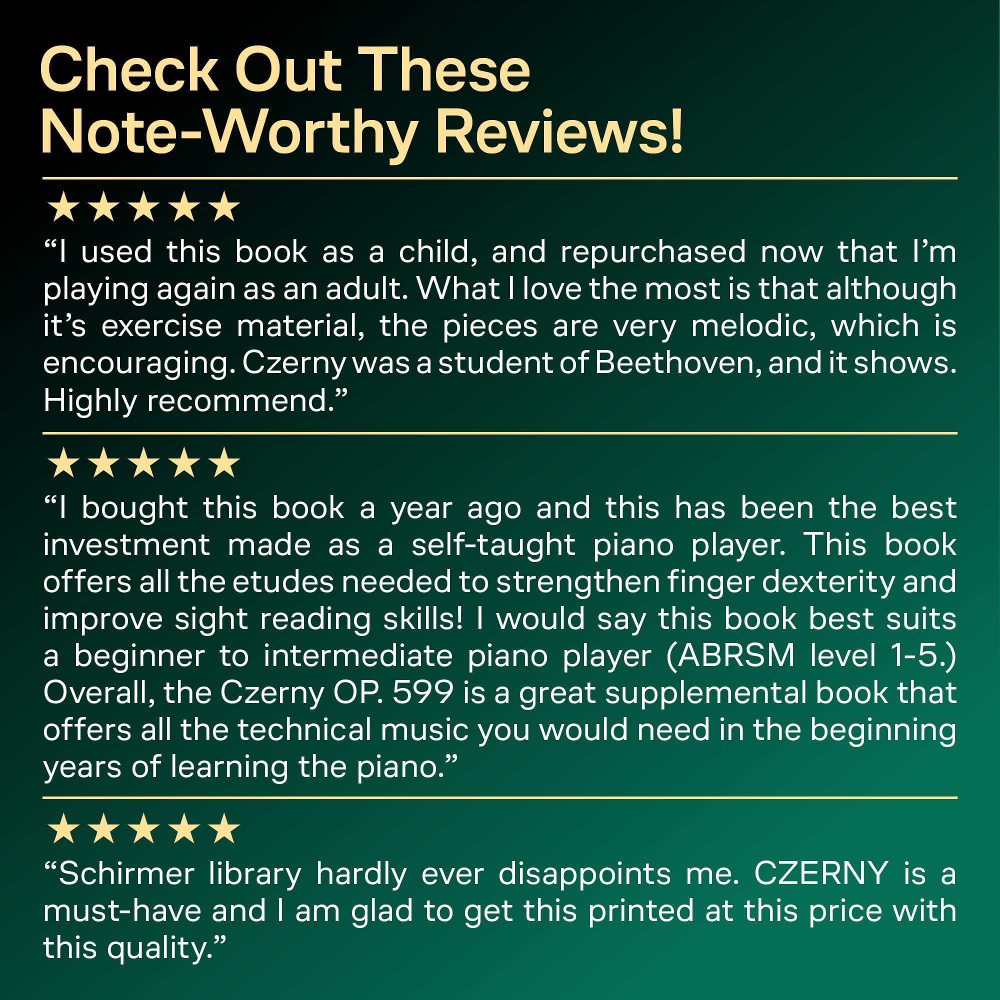 Czerny - Practical Method for Beginners On Pianoforte, Op. 599 | Schirmer Library of Classics Vol. 146 | Piano Technique and Exercise Songbook for Students | Easy Piano Method Sheet Music for Scales