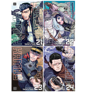 GOLDEN KAMUY Serie : Vol 1-24 Collection 24-Book Set by Noda Satoru