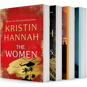 Kristin Hannah bestselling 4 books, The Women: A Novel; The Four Winds; The Great Alone: A Novel; The Nightingale: A Novel.