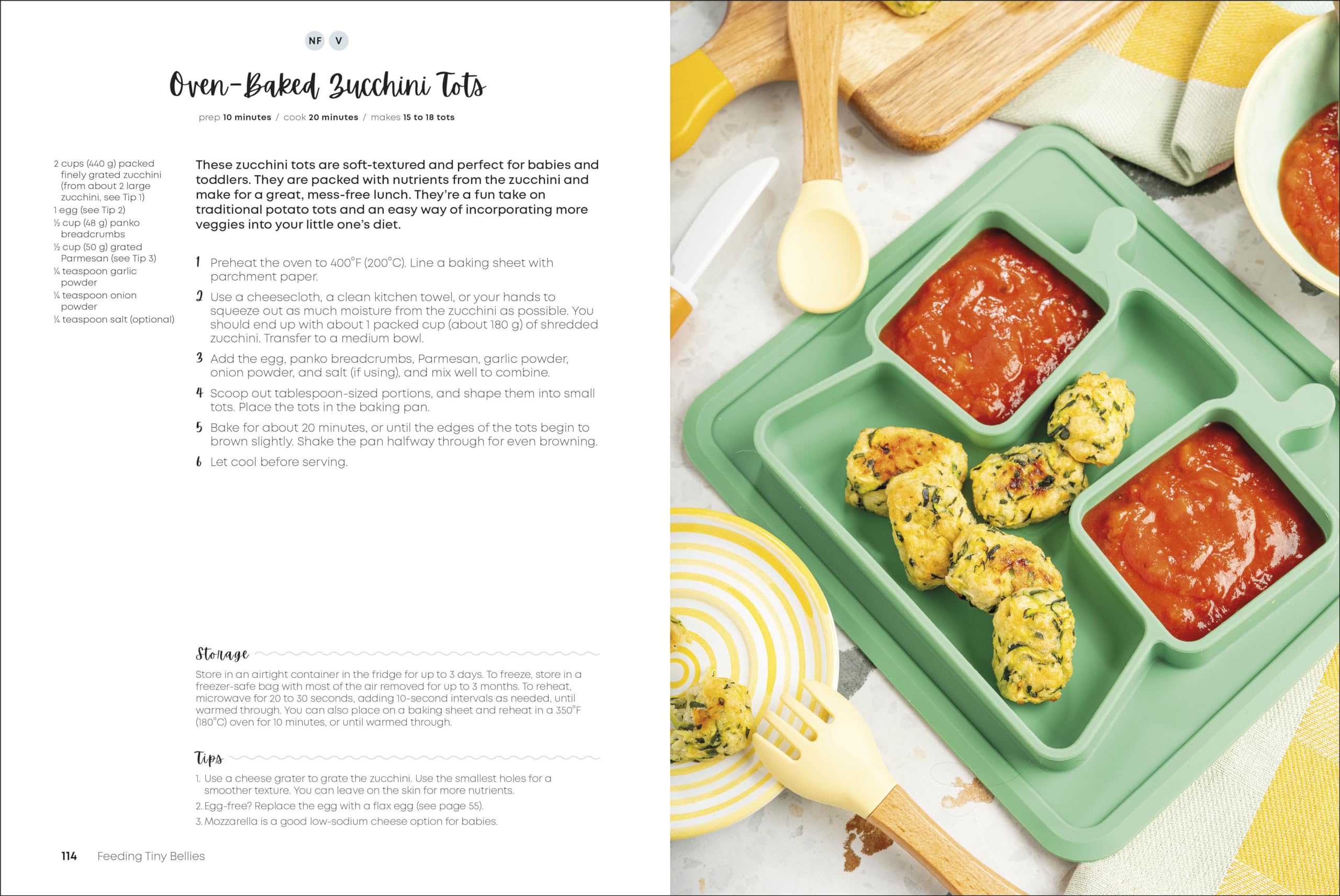 Feeding Tiny Bellies: Over 100 Baby-Led Weaning, Toddler, and Family Recipes: A Cookbook