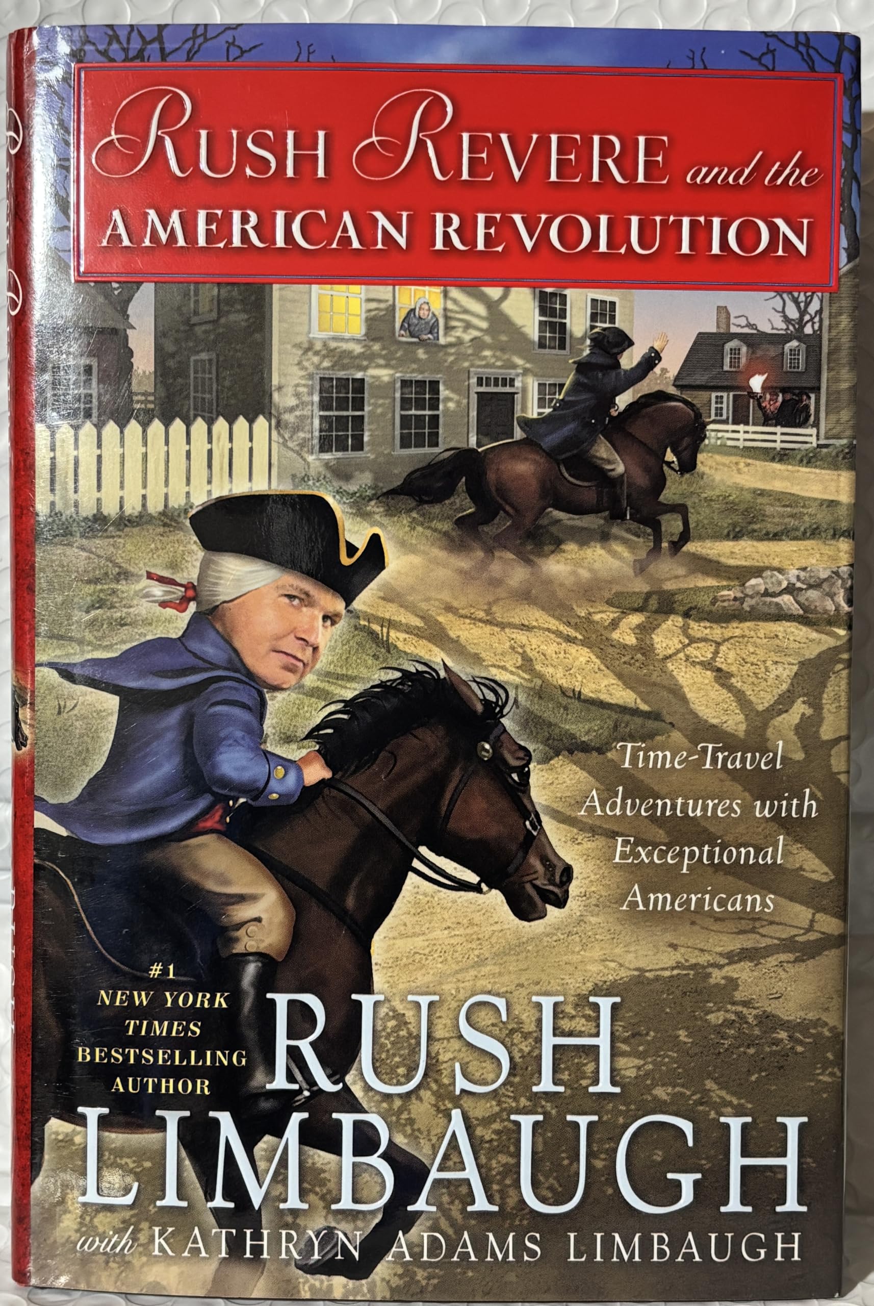 Limbaugh's 5-book RUSH REVERE series -- Rush Revere and the . . . Brave Pilgrims / First Patriots / Star-Spangled Banner / American Revolution / Presidency