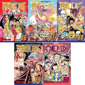 One Piece Series: Oda Eiichiro Vol 86-90 Collection 5 book set