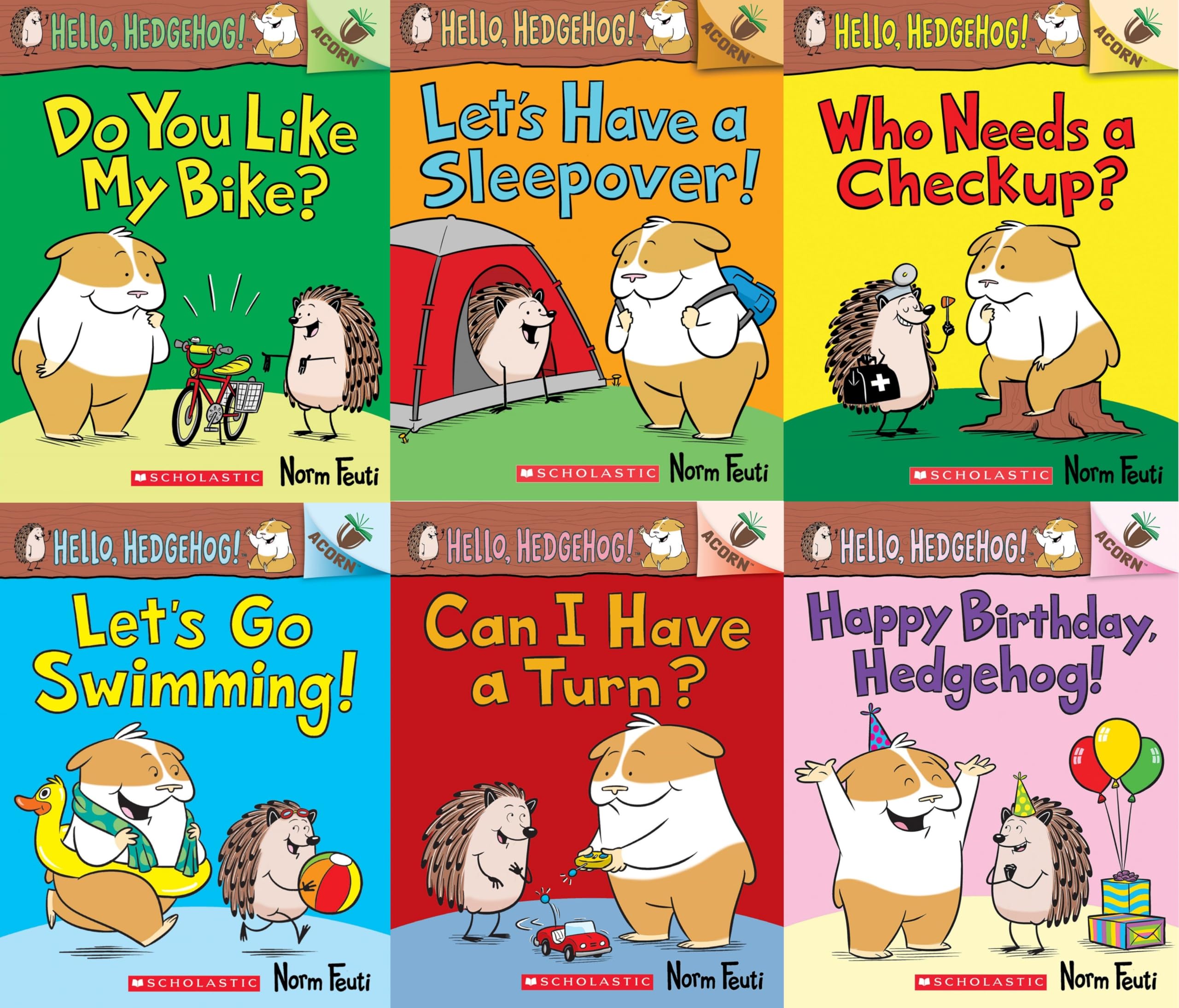 HELLO, HEDGEHOG! Complete Series 6 Books Set