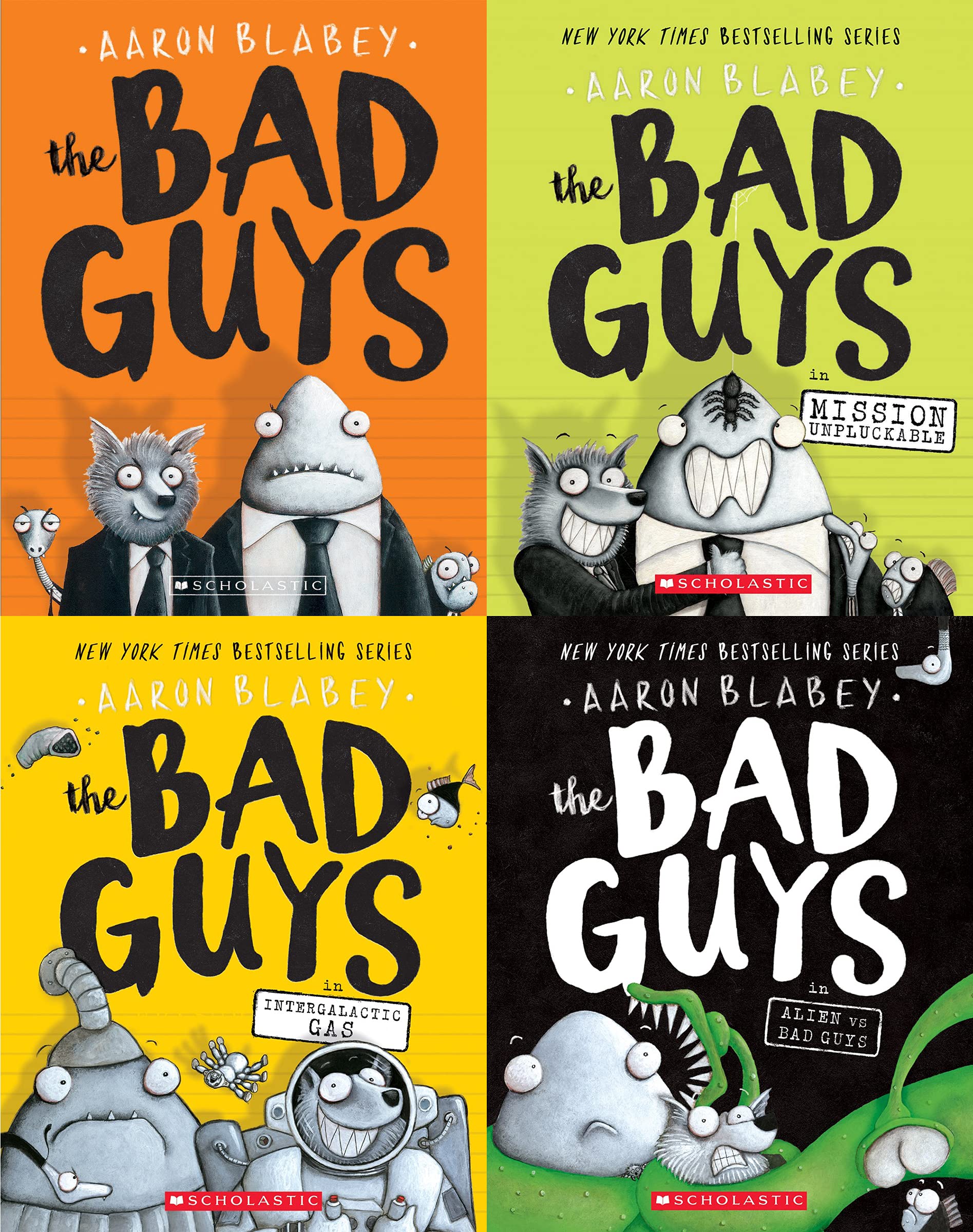 Bad Guys Book Series 1-16