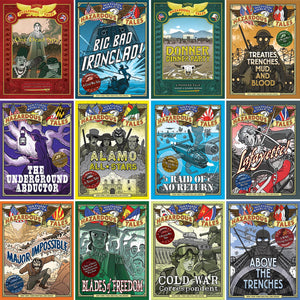 Nathan Hale's Hazardous Tales Series, Vol. 1-12 Collection Set of 12 Books by Nathan Hale