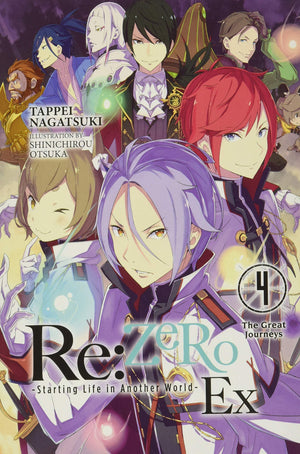 Re:ZERO -Starting Life in Another World- Ex Vol. 1-5 Light Novel Set by Tappei Nagatsuki