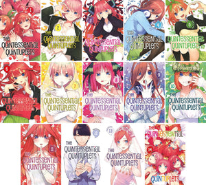 The Quintessential Quintuplets Collection Set 1-14 by Negi Haruba