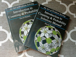 Art of Problem Solving: Introduction to Counting and Probability Books Set (2 Books) - Introduction to Counting & Probability Text, Introduction to Counting & Probability Solutions Manual