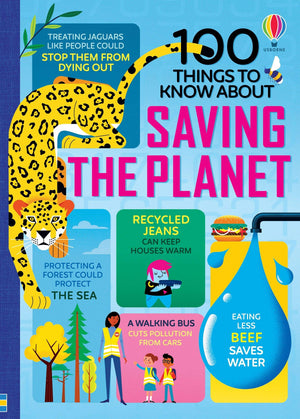 100 Things to Know About : Series 9 Paperback book set ( Saving the Planet, Oceans, Food , History,Numbers Computers & Coding, About Planet Earth, About Science, About Space, About the Human Body)