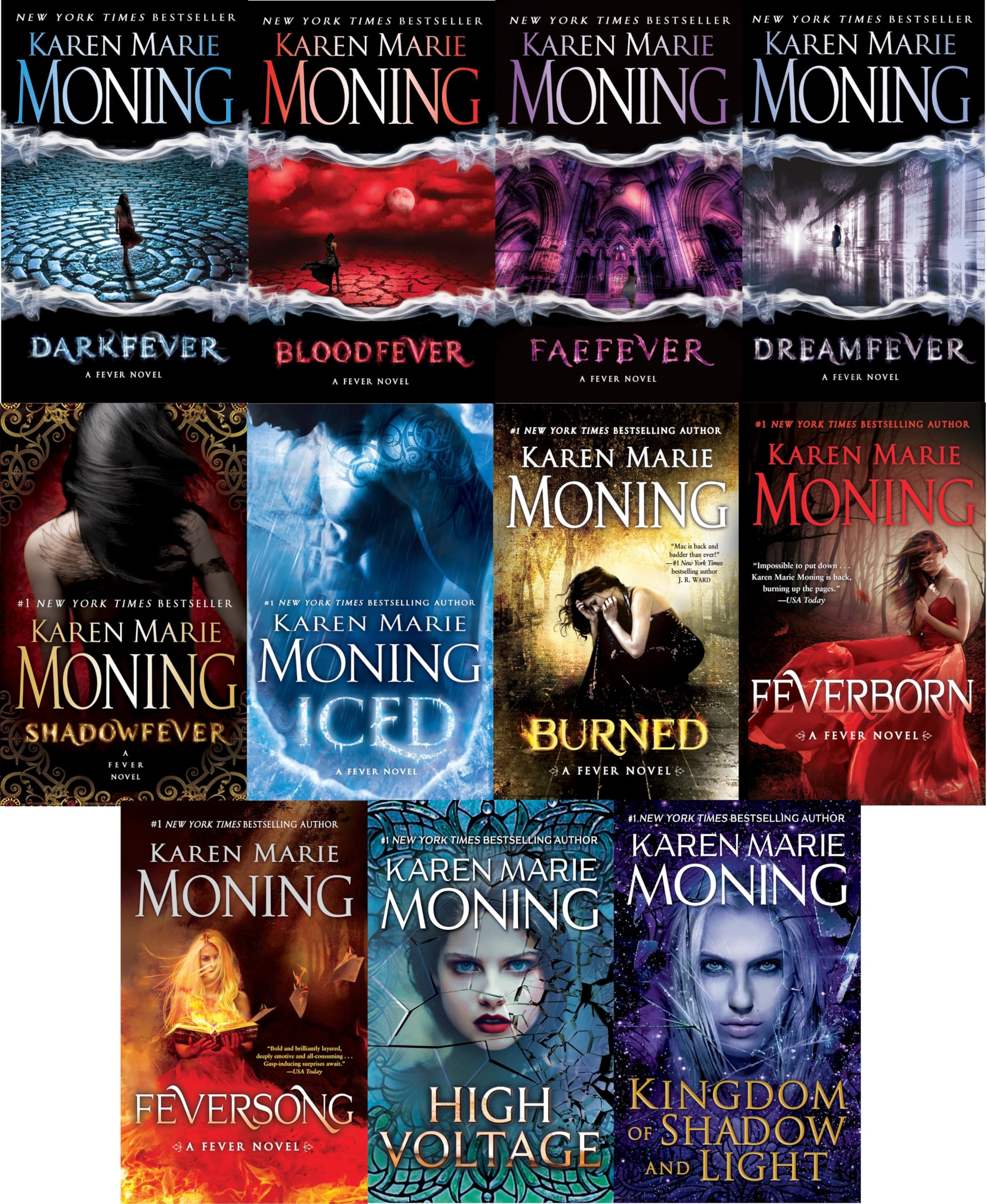 Fever Series Complete 11 Books Set (Mass Market Paperback Edition)