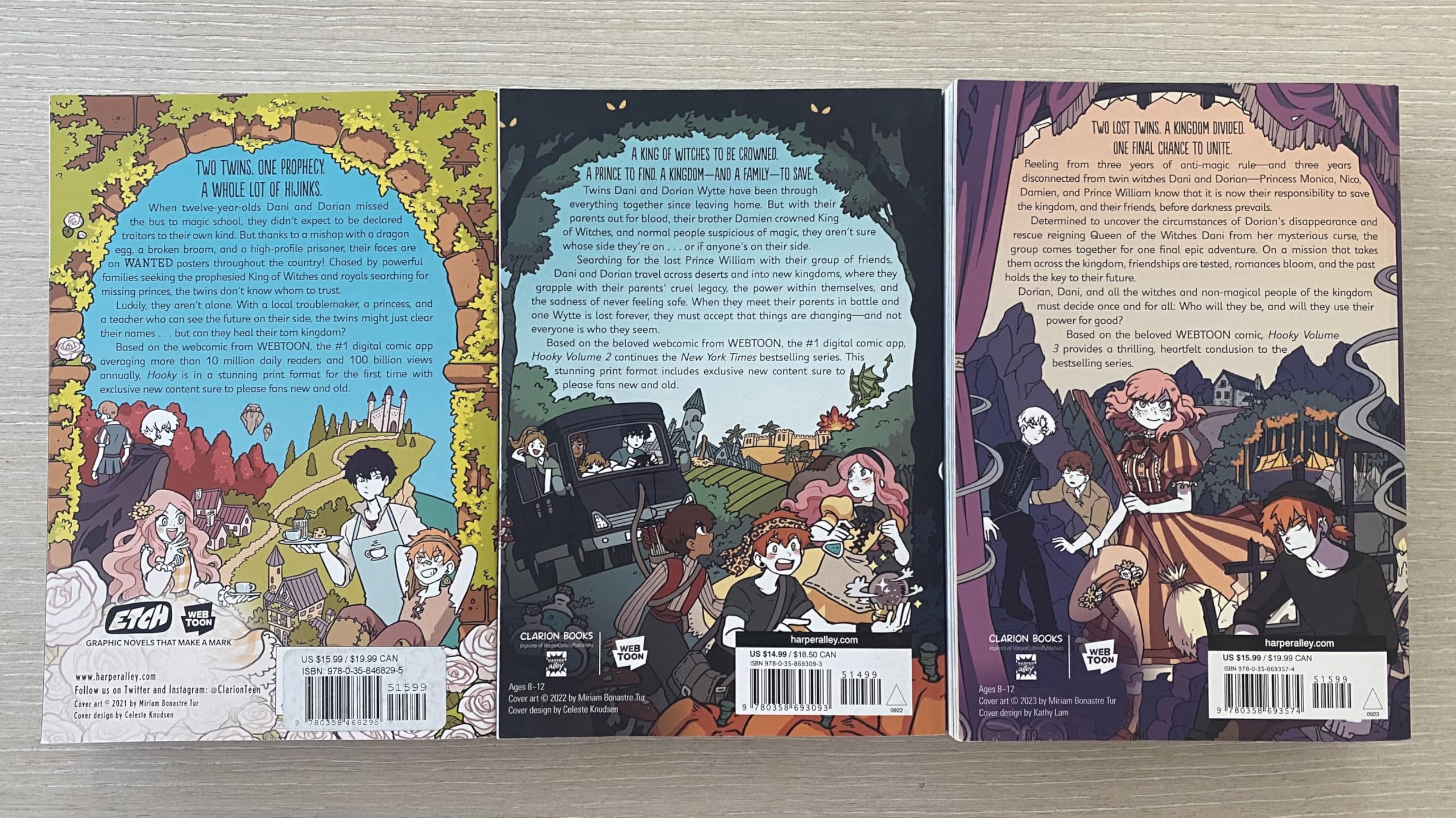 Hooky Series 3 Books Set (Volume 1 - 3)