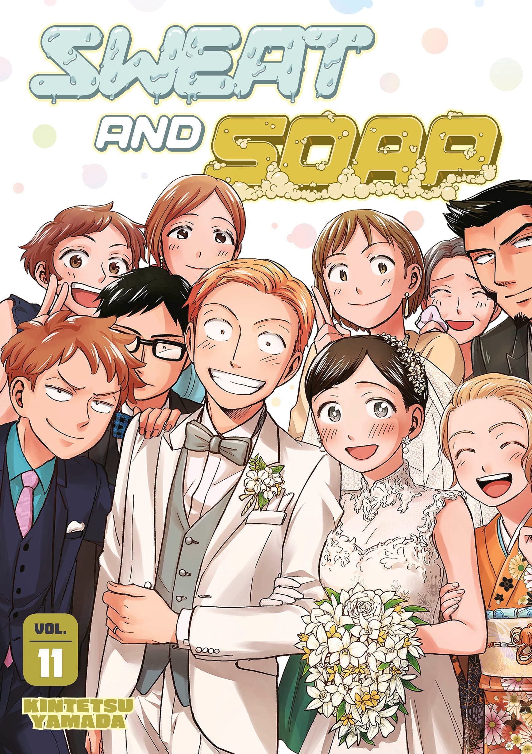 Sweat and Soap Manga Complete Collection Set Volumes 1-11 by Kintetsu Yamada