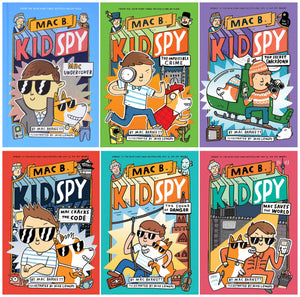Mac B., Kid Spy Series 6 Books Set