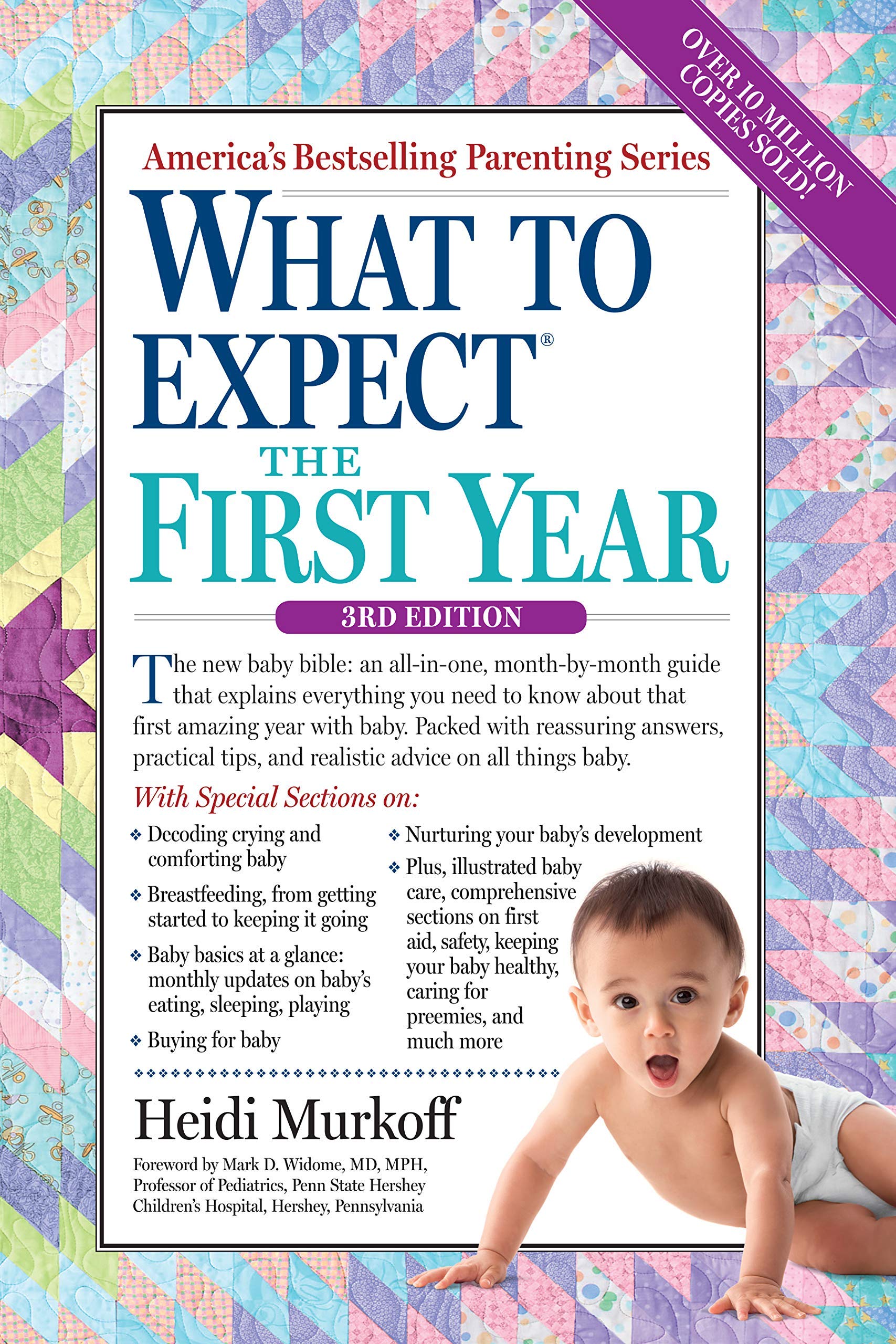 What to Expect 4-book set: First Year/Second Year/What to Expect When You're Expecting/Eating Well When You're Expecting