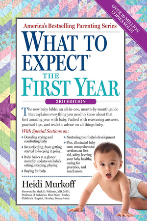 What to Expect 4-book set: First Year/Second Year/What to Expect When You're Expecting/Eating Well When You're Expecting