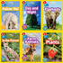 National Geographic Kids Six Book Set : Farm Animals, Plants, In the Forest, Elephants, Day and Night, Follow Me!