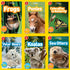 National Geographic Readers Level 1 : Caterpillar to Butterfly, Ponies, Frogs, Koalas, Sea Otters, Polar Bears - 6 Book Set