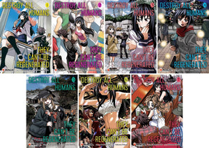 Destroy All Humans. They Can’t Be Regenerated. Magic: The Gathering Manga Series 7 Books Set: Volumes 1–7