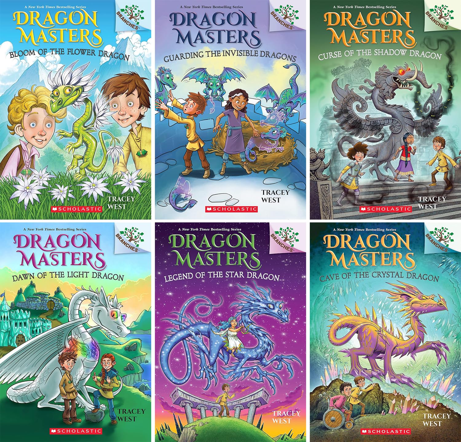 The Dragon Masters Series 6 Books Collection Set Vol 21-26 by Tracey West