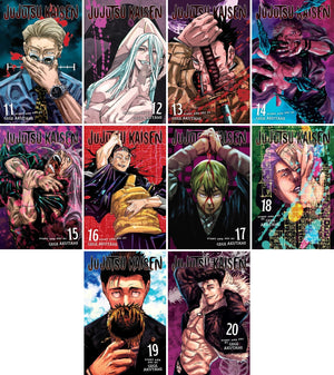 Jujutsu Kaisen Manga Series Vol. 11-20, 10 Books Collection Set by Gege Akutami
