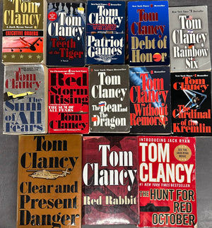 Jack Ryan Tom Clancy 12 Book Set