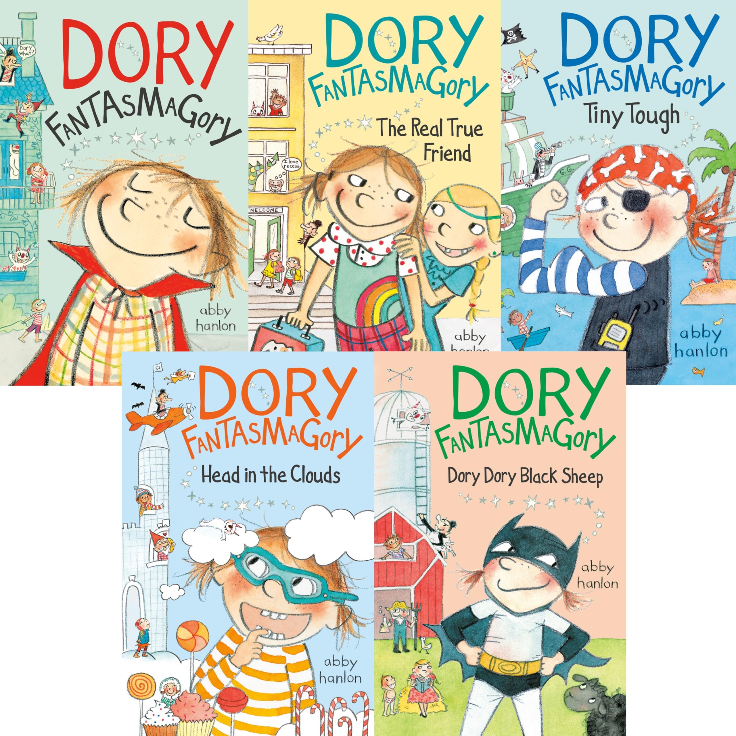 The Dory Fantasmagory Series 6 Books Set