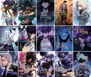Solo Leveling Manga Series 15 Collection Books Set Vol 1-15 by Chugong
