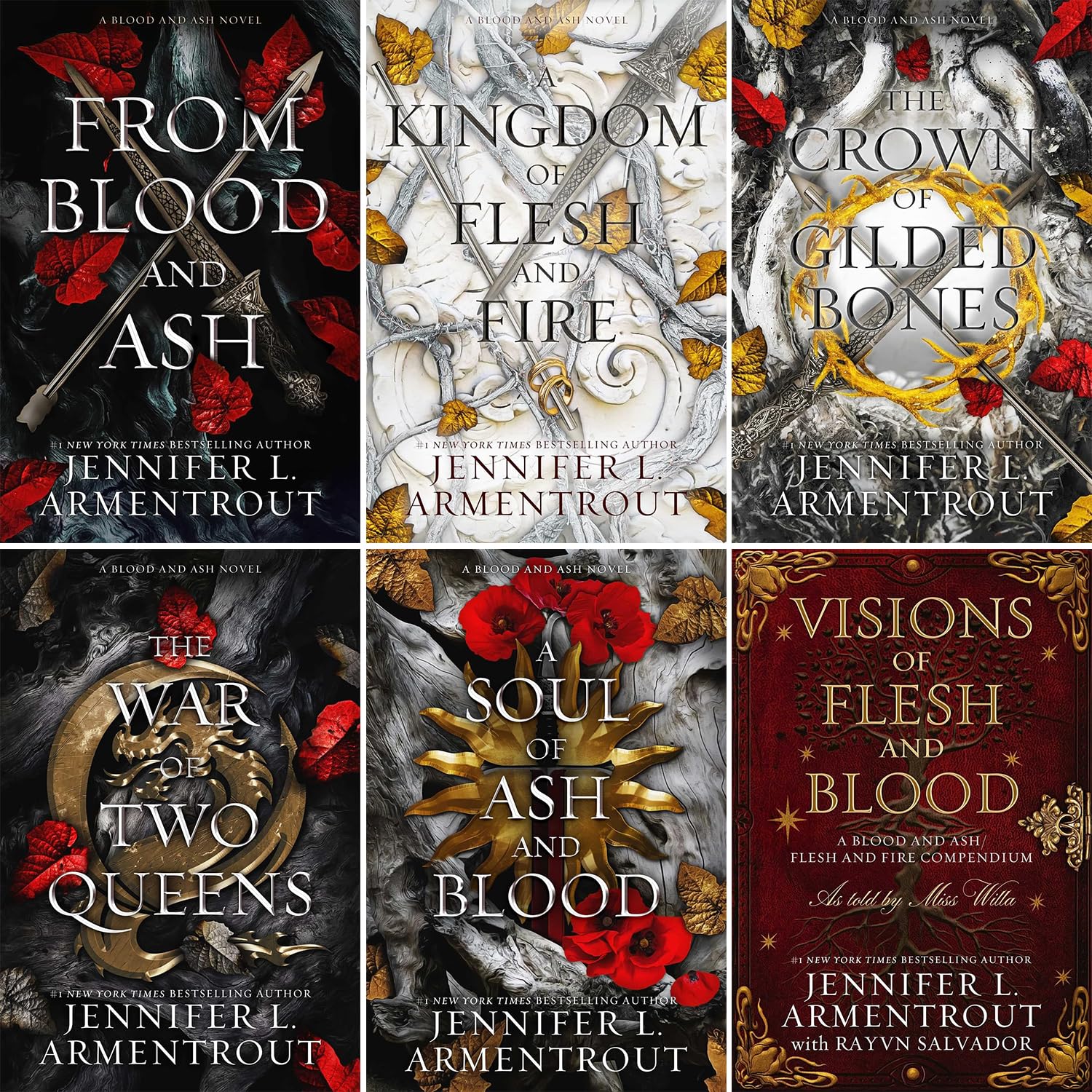 Blood and Ash Series 5-Book Set by Jennifer L. Armentrout