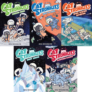 CatStronauts Series Set of 5 Books