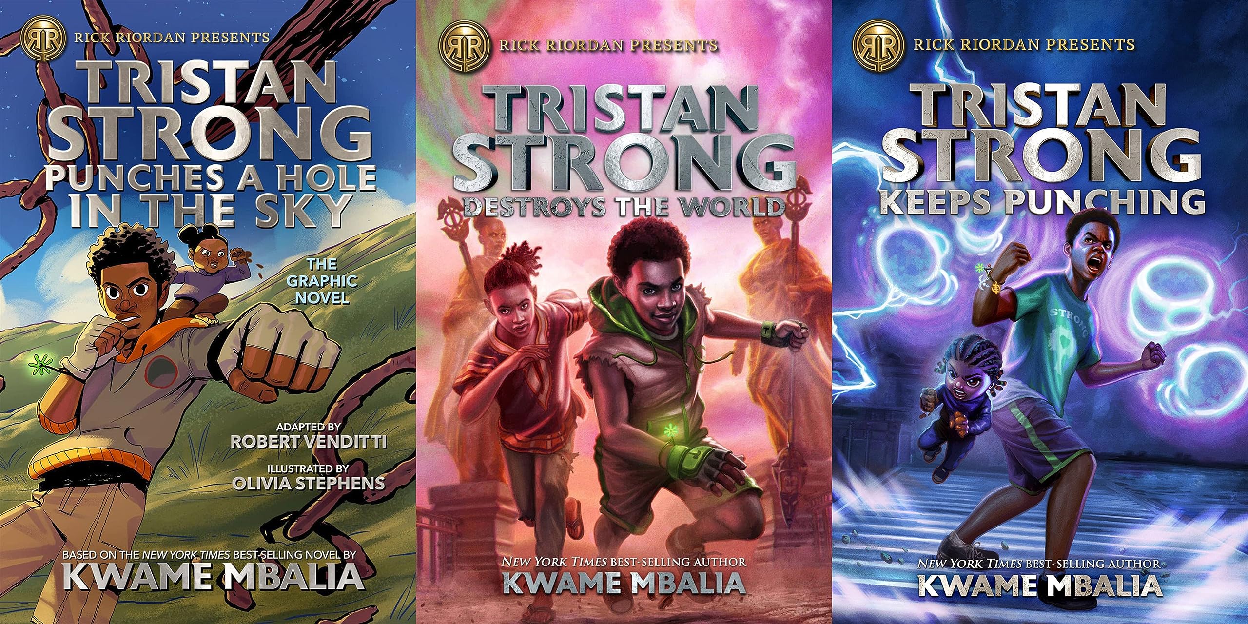 Tristan Strong Series 3 Books Set (Graphic Novel)
