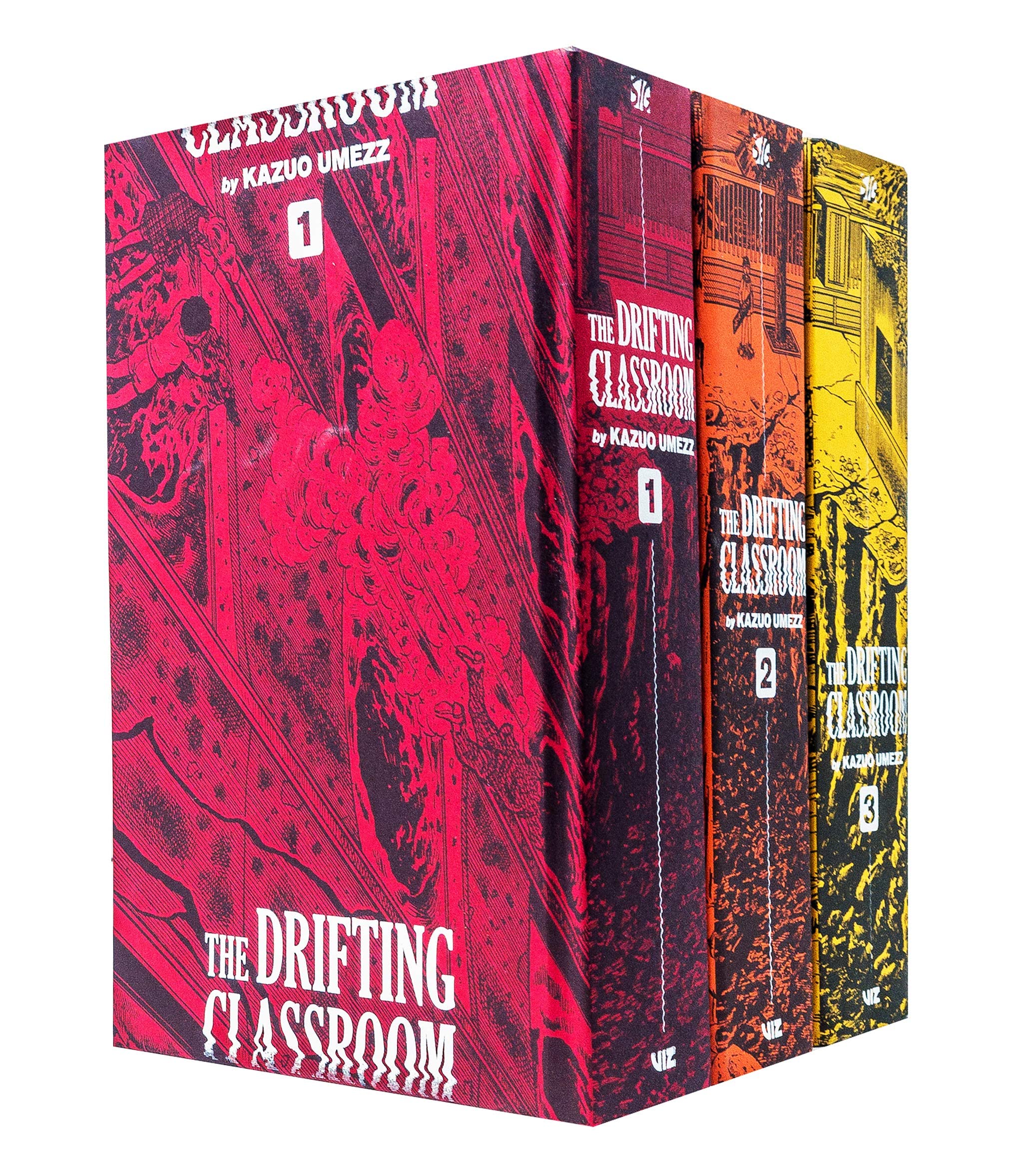 The Drifting Classroom: Perfect Edition Vol 1-3 Full Collection 3 Books Set by Kazuo Umezz