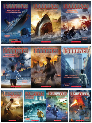 NEW COLLECTION - I Survived Series Book Set I (#1 - #10)