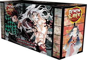 Demon Slayer Manga Box Set Kimetsu no Yaiba (Volumes 1–23) – English Premium Manga Edition with Booklet & Poster – Koyoharu Gotouge, VIZ Media & Juliet Music Bookmark (Demon Slayer: Kimetsu no Yaiba)