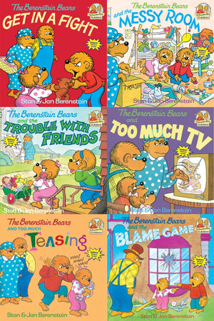 Berenstain Bears Set: Trouble with Friends / Berenstain Bears Too Much TV / Berenstain Bears and the
