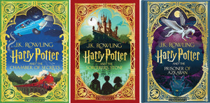 Harry Potter Minalima Illustrated Editions Set (3 Books)