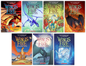 Wings of Fire #1-#7: A Graphic Novel Books Collection Set