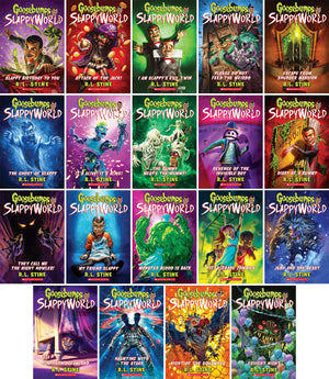 Goosebumps SlappyWorld Series Collection Book Set of 19 Books Vol.1-19 by R. L. Stine
