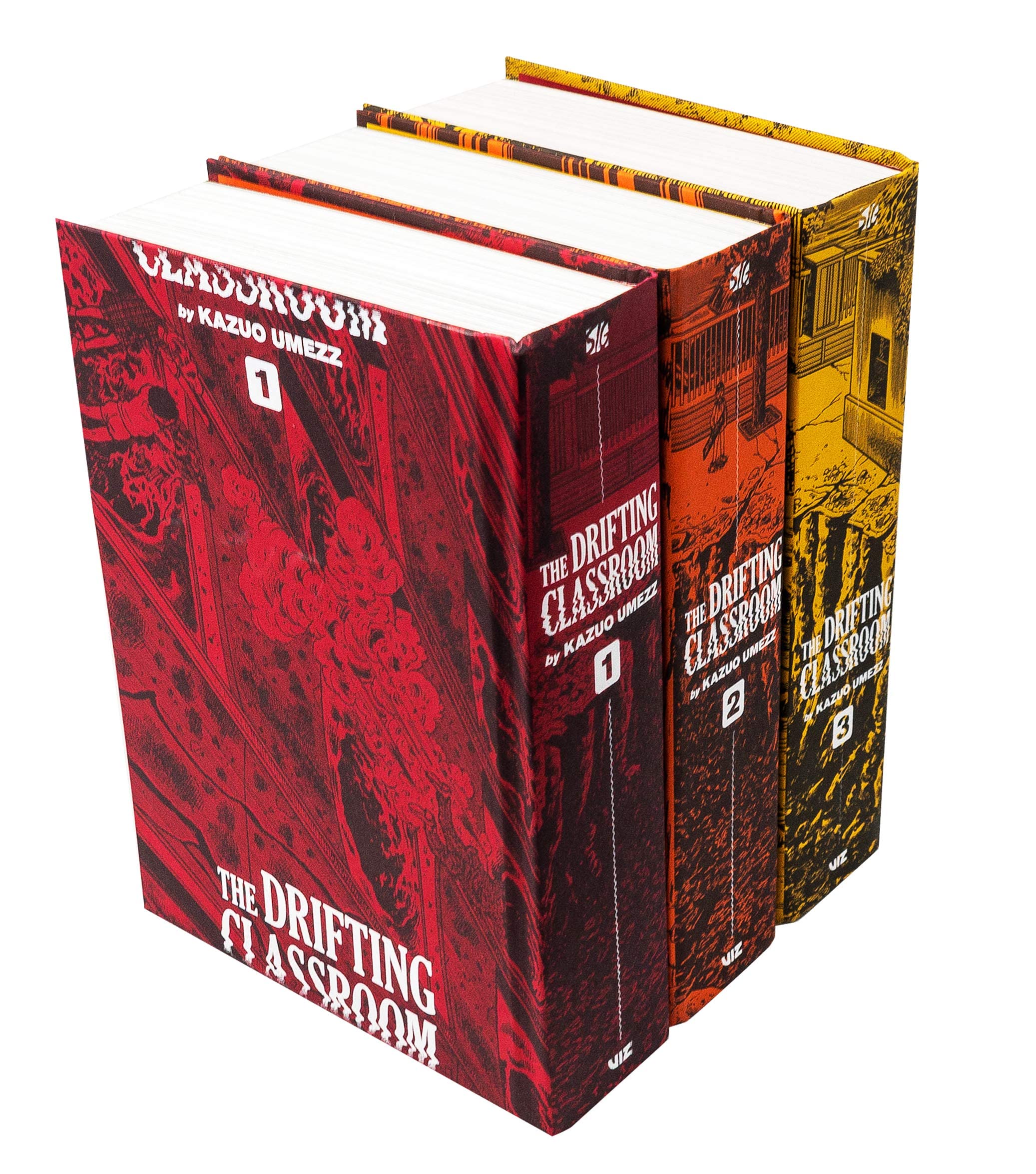 The Drifting Classroom: Perfect Edition Vol 1-3 Full Collection 3 Books Set by Kazuo Umezz