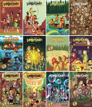 Lumberjanes Vol. 1-12, 12 Books Collection Set, by Shannon Watters