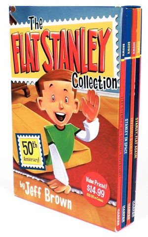 The Flat Stanley Collection Box Set: Flat Stanley, Invisible Stanley, Stanley in Space, and Stanley, Flat Again! (Flat Stanley)