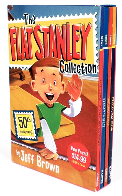 The Flat Stanley Collection Box Set: Flat Stanley, Invisible Stanley, Stanley in Space, and Stanley, Flat Again! (Flat Stanley)