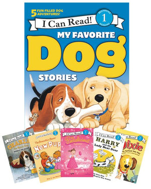 My Favorite Dog Stories: Learning to Read Box Set: A Box of 5 Favorite Dog Books for Beginning Readers (I Can Read Level 1)