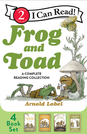 Frog and Toad: A Complete Reading Collection: A Box Set of All 4 Books from the Classic Animal Friendship and Adventure Series, Great for Growing Read (I Can Read Level 2)