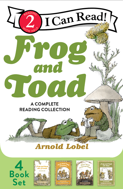 Frog and Toad: A Complete Reading Collection: A Box Set of All 4 Books from the Classic Animal Friendship and Adventure Series, Great for Growing Read (I Can Read Level 2)